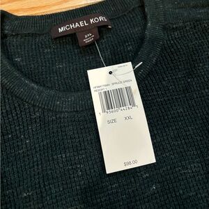 Michael Kors Spruce Green Sweater